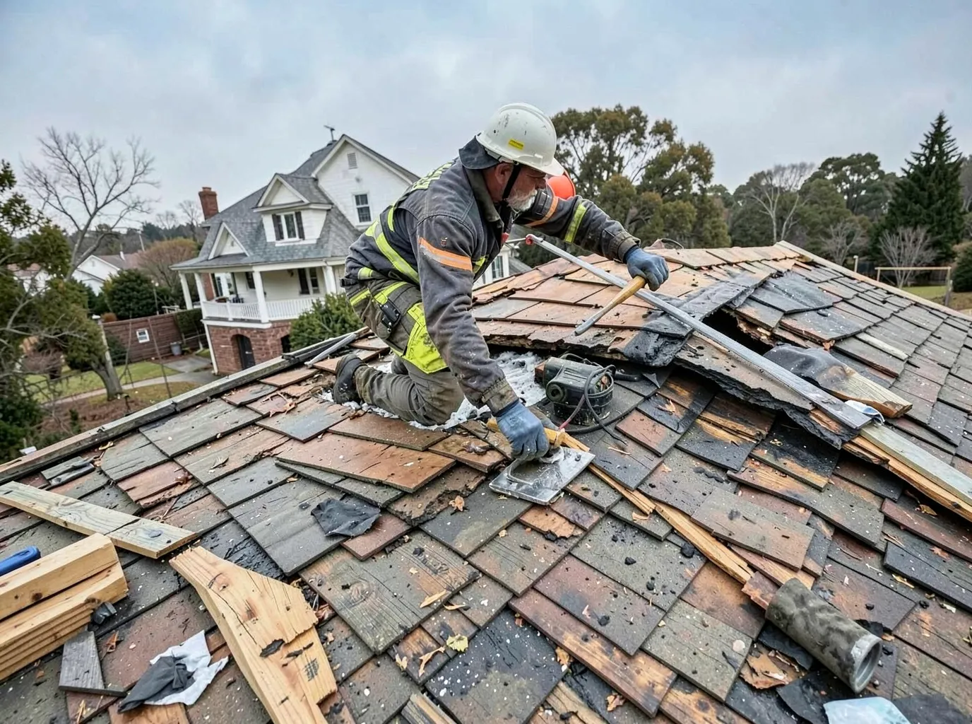 Storm Damage Roof Repair in Temple, TX
